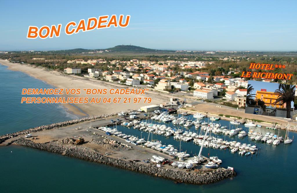 Hotel Le Richmont Marseillan  Bagian luar foto